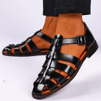 Sandale Homme Cuir Luxe