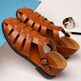 Sandale Homme Cuir Luxe