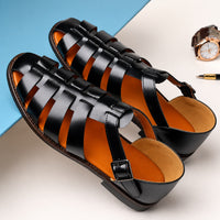 Sandale Homme Cuir Luxe