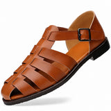 Sandale Homme Cuir Luxe