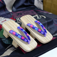 Sandale Japonaise Style Tong en Bois