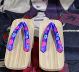 Sandale Japonaise Style Tong en Bois