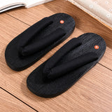 Sandale Japonaise Style Tong en Bois Unisexe