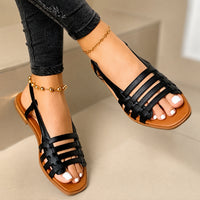 Sandale Nue Pied Femme Style Gladiateur