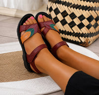Sandale Orthopédique Femme Style Moderne avec Lanières