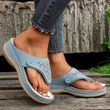 Sandale Orthopédique Femme Style Tong Décontractée
