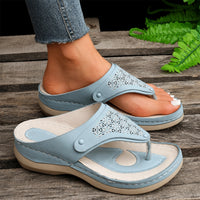 Sandale Orthopédique Femme Style Tong Décontractée