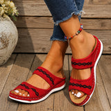 Sandale Orthopédique Femme avec Motif sur les Lanières