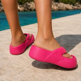 Sandale Plateforme Femme Design Style Tong