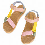 Sandale Scratch Femme Multicolore de Style Estival