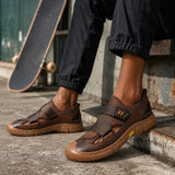 Sandale Scratch Homme Style Basket Respirante