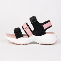Sandale Sport Femme à Scratch et Semelle Épaisse