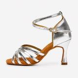 Sandale Talon Haut Femme Design avec Lanières