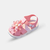 Sandale Fille Antidérapante et Respirante, sandales rose pour fille