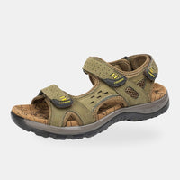 Sandale de Plage Homme Ouverte avec Scratchs