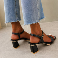 Sandale à Talon Femme Confortable et Tendance