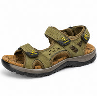 Sandale de Plage Homme Ouverte avec Scratchs