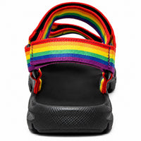 Sandale de Randonnée Femme avec Lanière Arc-en-Ciel