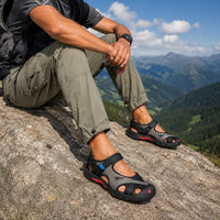 Sandale de Randonnée Homme Respirante avec Sangle
