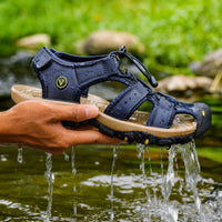 Sandale de Randonnée Homme Respirante et Résistante à l'Eau