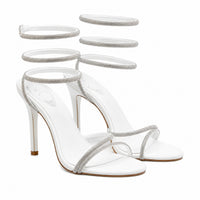 Sandales À Talon Femme Avec Brides Spirales Chic