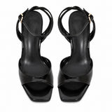 Sandales À Talon Haut Style Chic