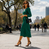 Sandales À Talon Haut Style Chic
