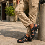 Sandales Casual Homme Avec Maintien Stable Et Souplesse