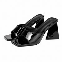 Sandales Colorées à Talons Épais pour Femme