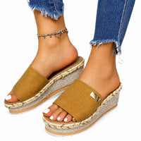 Sandales Compensées Femme Chic et Confortables