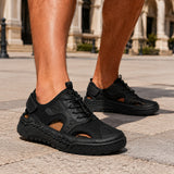 Sandales Confort Homme Avec Semelle Robuste