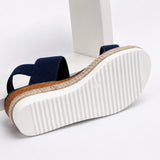 Sandales Confortables Compensées pour Femme