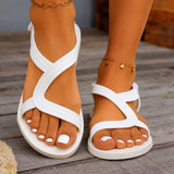 Sandales De Plage Confortables en Cuir