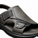Sandales En Cuir Confortables Avec Maintien Renforcé