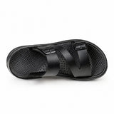 Sandales En Cuir Confortables Avec Semelle Souple Antidérapante