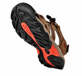 Sandales En Cuir Homme Avec Protection Avant Renforcée