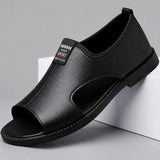 Sandales En Cuir Homme Style Casual Urbain