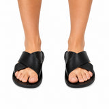 Sandales En Cuir Homme Style Luxe Décontracté