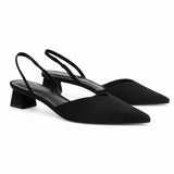 Sandales Femme Chic À Talon Carré Moderne