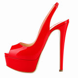 Sandales Femme Plateforme À Talons Fins Design Glamour