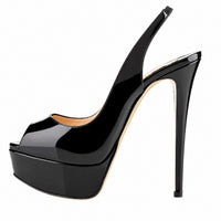 Sandales Femme Plateforme À Talons Fins Design Glamour