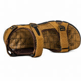 Sandales Homme En Cuir Avec Confort Respirant