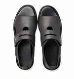 Sandales Homme En Cuir Souple Avec Bride Ajustable Confortable