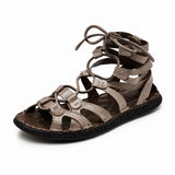 Sandales Romaines en Cuir Pour Homme