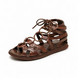 Sandales Romaines en Cuir Pour Homme