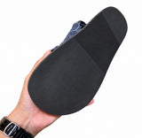 Sandales Style Romain Bleu Avec Scratch