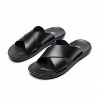 Sandales En Cuir Homme Style Luxe Décontracté