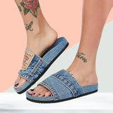 Sandales en Jean Vintage
