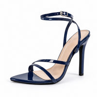 Sandales à Talons Hauts en Cuir Verni