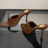 Sandales à Talons Hauts pour Femme